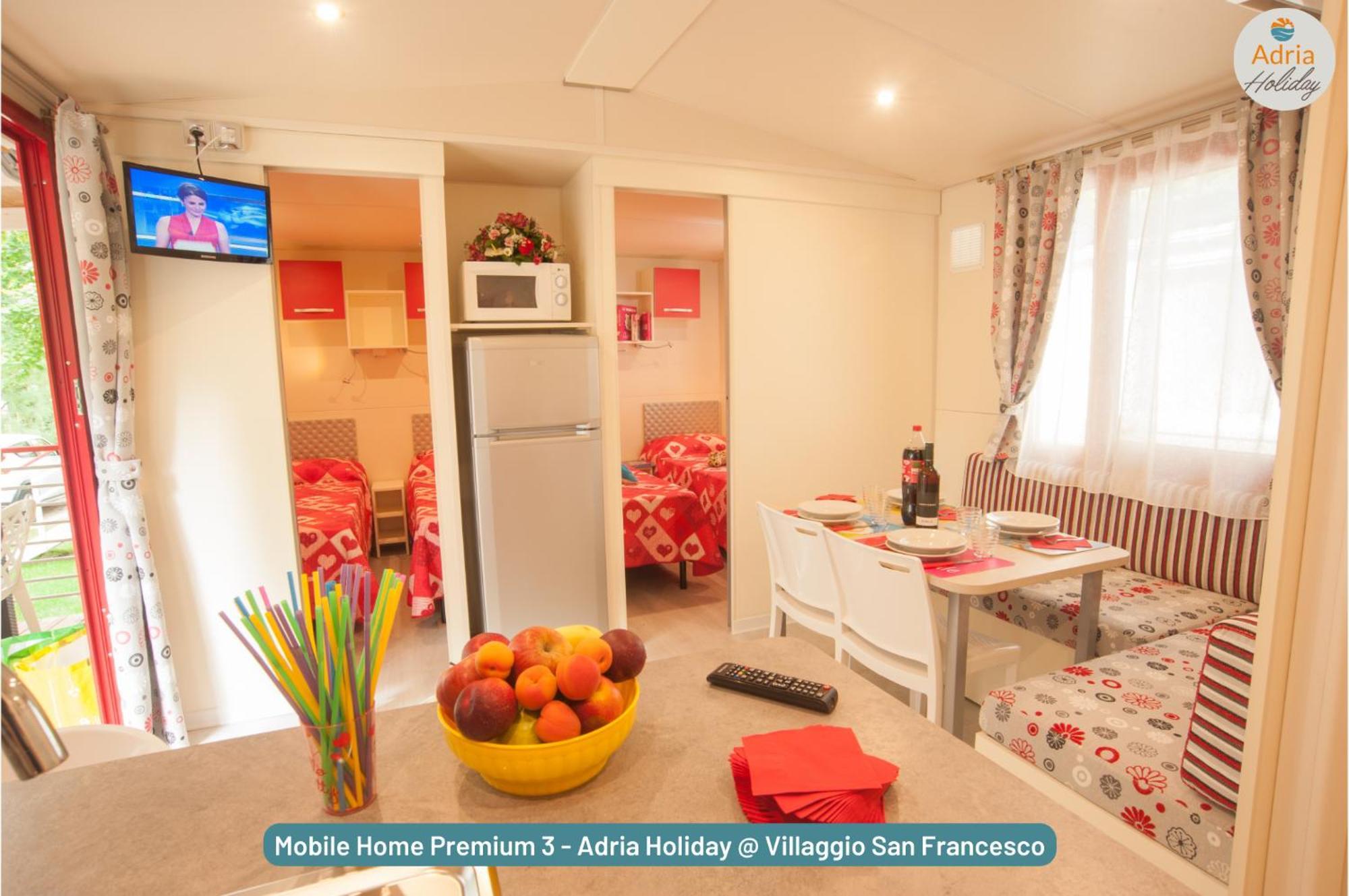 Vakantiepark Villaggio San Francesco - Adria Mobile Homes Duna Verde